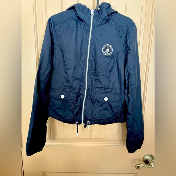 Abercrombie & Fitch Sz Small Zippered Windbreaker/Light jacket - Picture 1 of 10